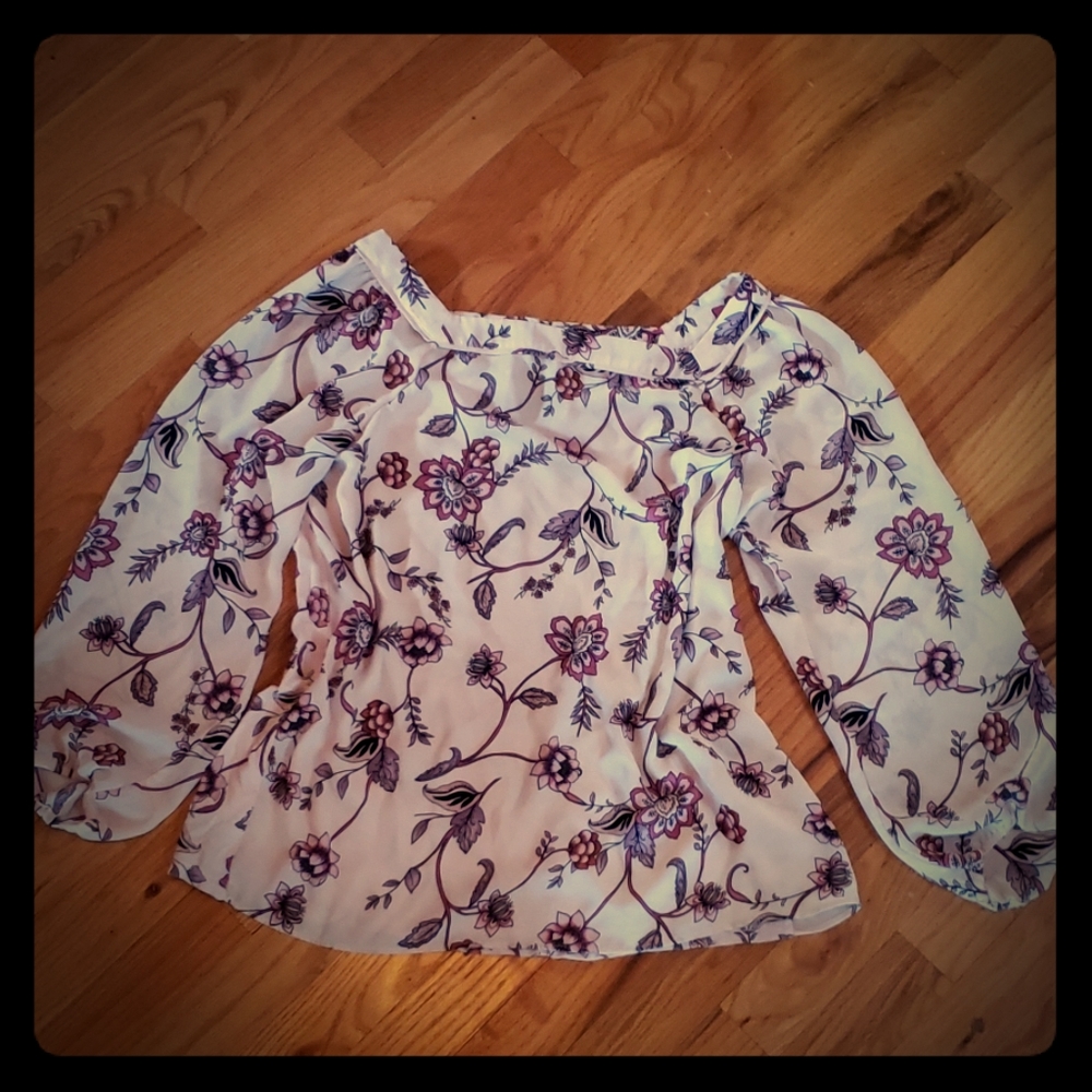 Light pink loft blouse